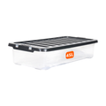45L Underbed Storage Box with Black Lid