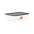 35L Underbed Storage Box with Black Lid