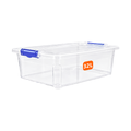 32L Underbed Storage Box with Blue Clippy Lid