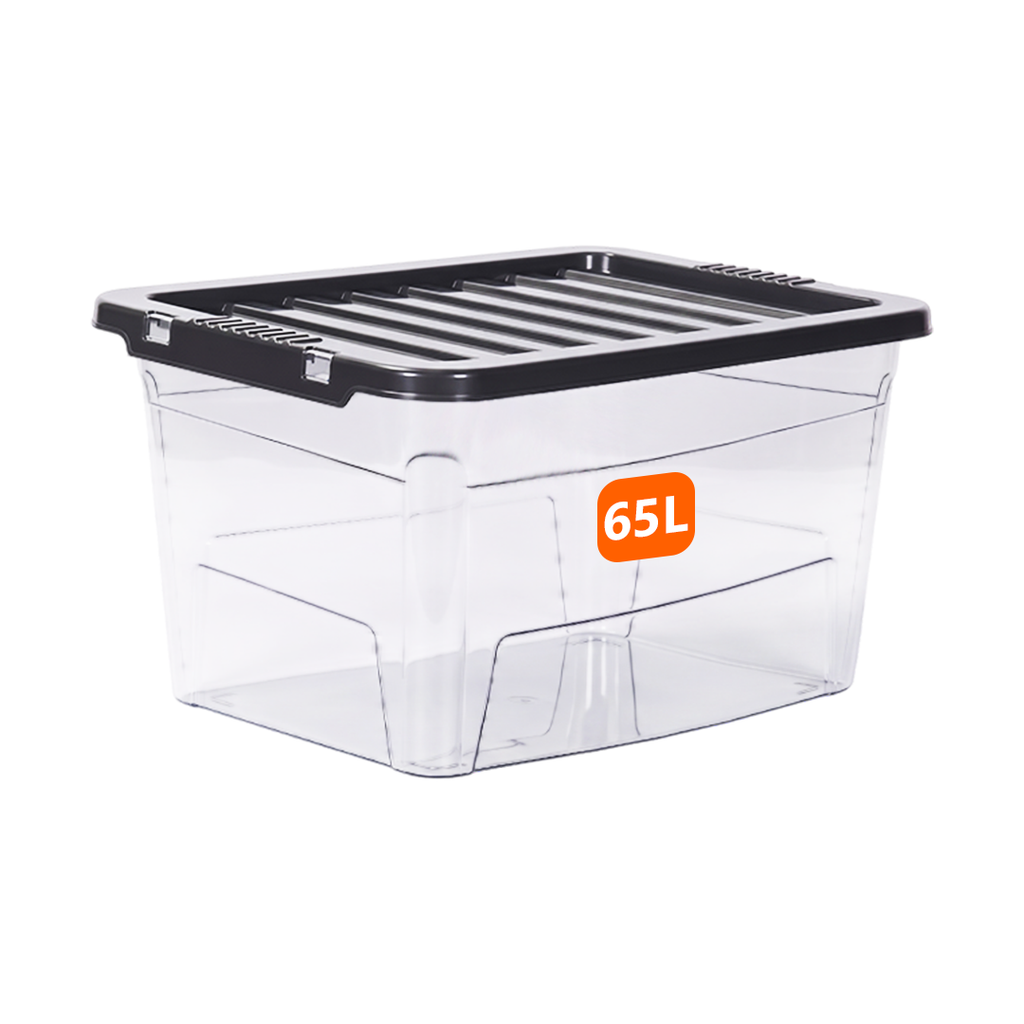 65L Clear Plastic Storage Box
