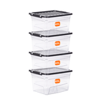 65L Clear Plastic Storage Box