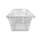 50L Plastic Storage Box with Blue Clippy Lid