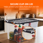 65L Clear Plastic Storage Box